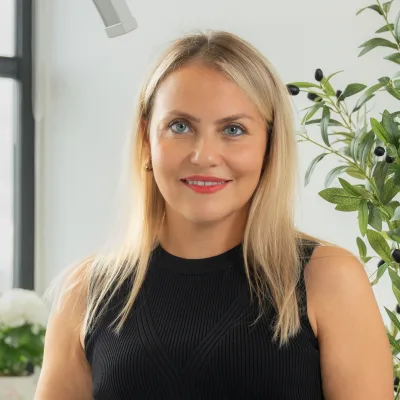 Dr Seval, at her consultant-led aesthetics clinic in Brighton